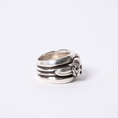 Chrome Hearts Dagger Heart Ring 925 Sterling Silver — view 5