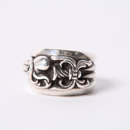 Chrome Hearts Dagger Heart Ring 925 Sterling Silver — view 6