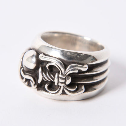 Chrome Hearts Dagger Heart Ring 925 Sterling Silver — view 2