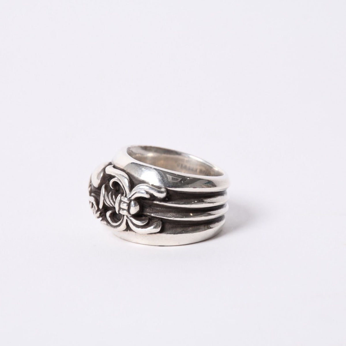 Chrome Hearts Dagger Heart Ring 925 Sterling Silver — view 4