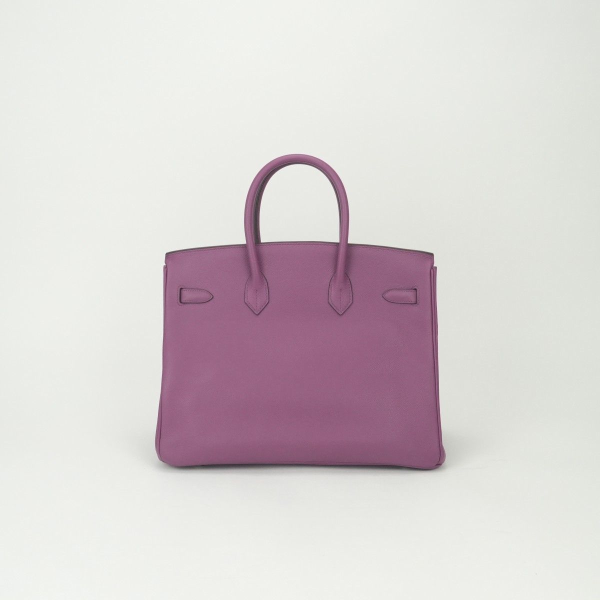Hermes Birkin 35 Tote Epsom Cyclamen Purple Silver Veau — view 3
