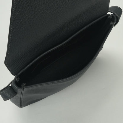 Hermes Christine Shoulder Bag Buffalo Graphite Gray Silver — view 9
