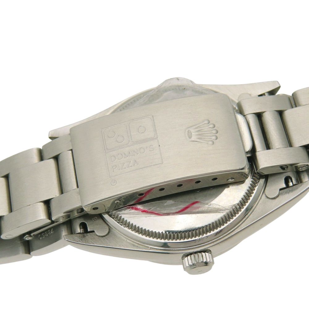 Rolex Air King Domino's Pizza Automatic S Number Watch SS Silver — view 5