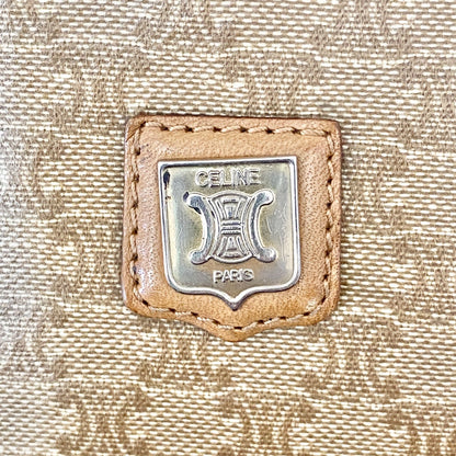 Celine Shoulder Bag Macadam Smartphone Travel Brown — view 7