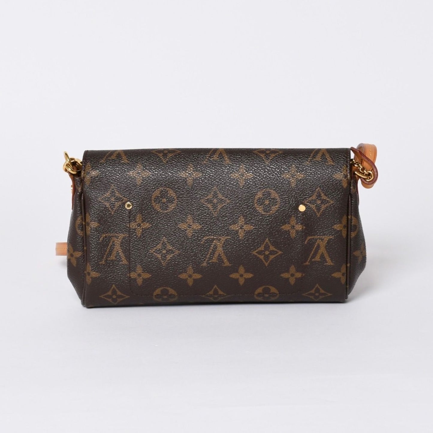 Louis Vuitton Favorite PM Shoulder Bag Monogram Brown Gold — view 2