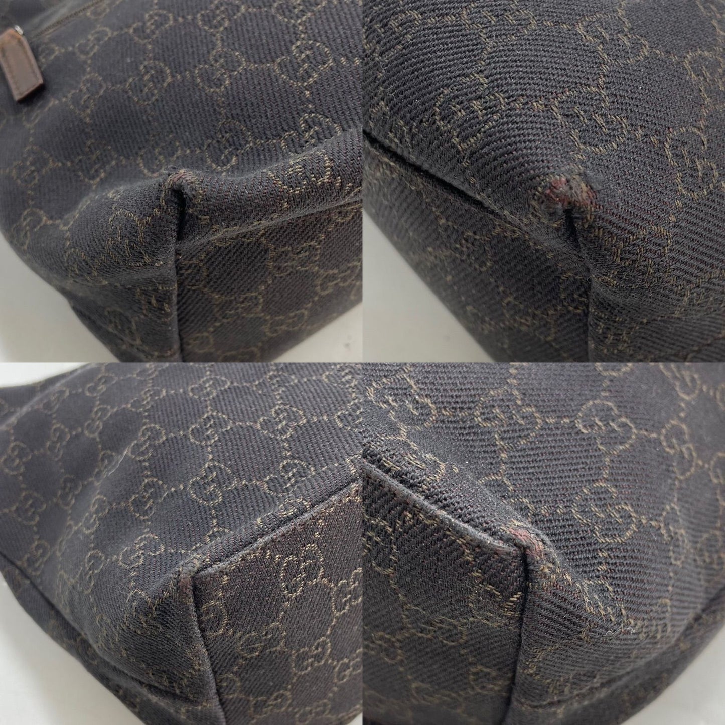Gucci Shoulder Bag GG Canvas Brown — view 8