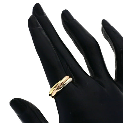 Cartier Trinity SM 54 Ring 18k Yellow Gold 18k White Pink — view 5