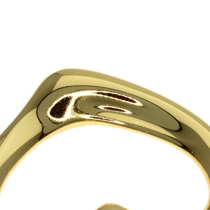 Tiffany & Co Open Heart Pendant Top 18k Yellow Gold — view 5