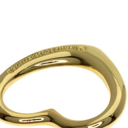 Tiffany & Co Open Heart Pendant Top 18k Yellow Gold — view 5