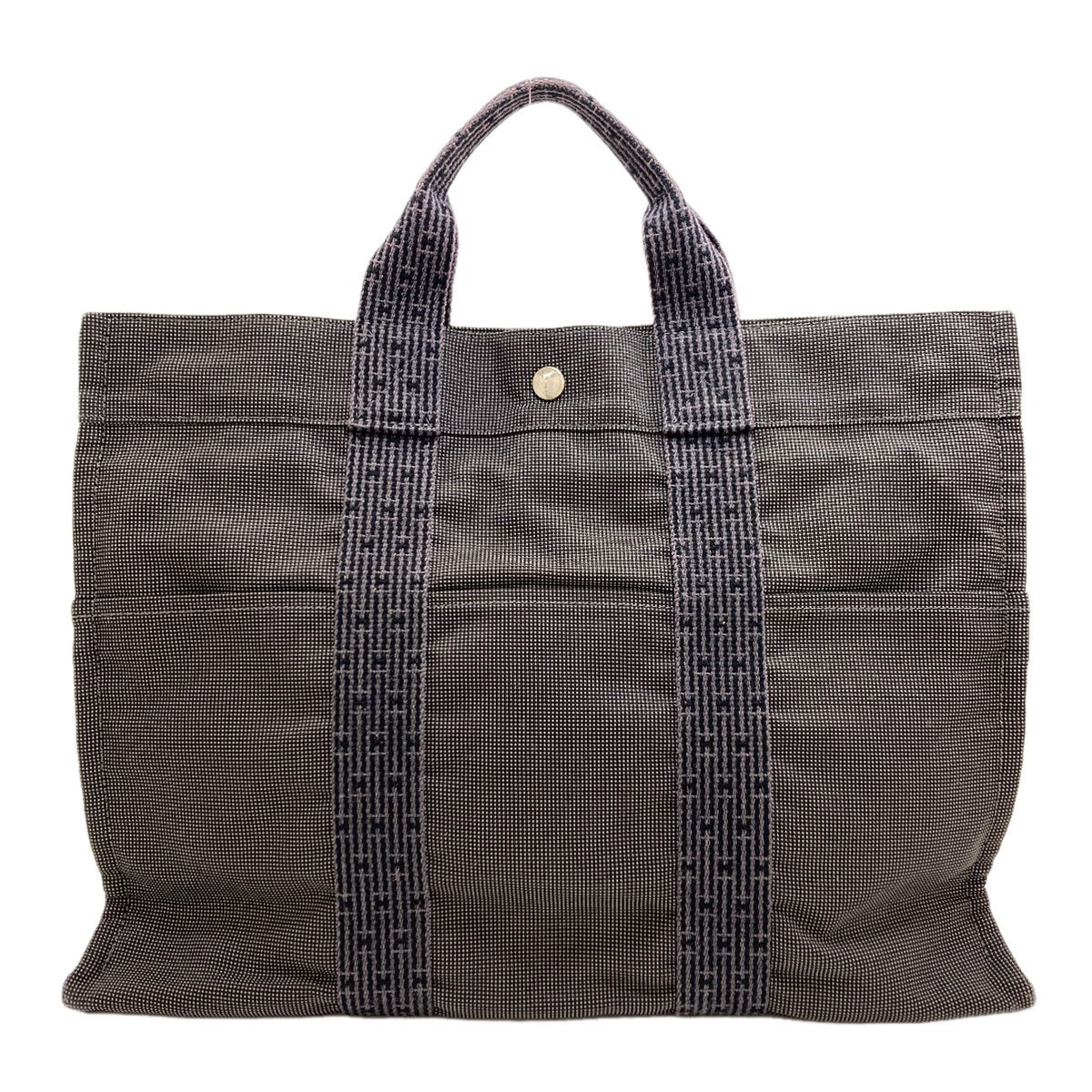 Hermes Her Line MM Handbag Canvas