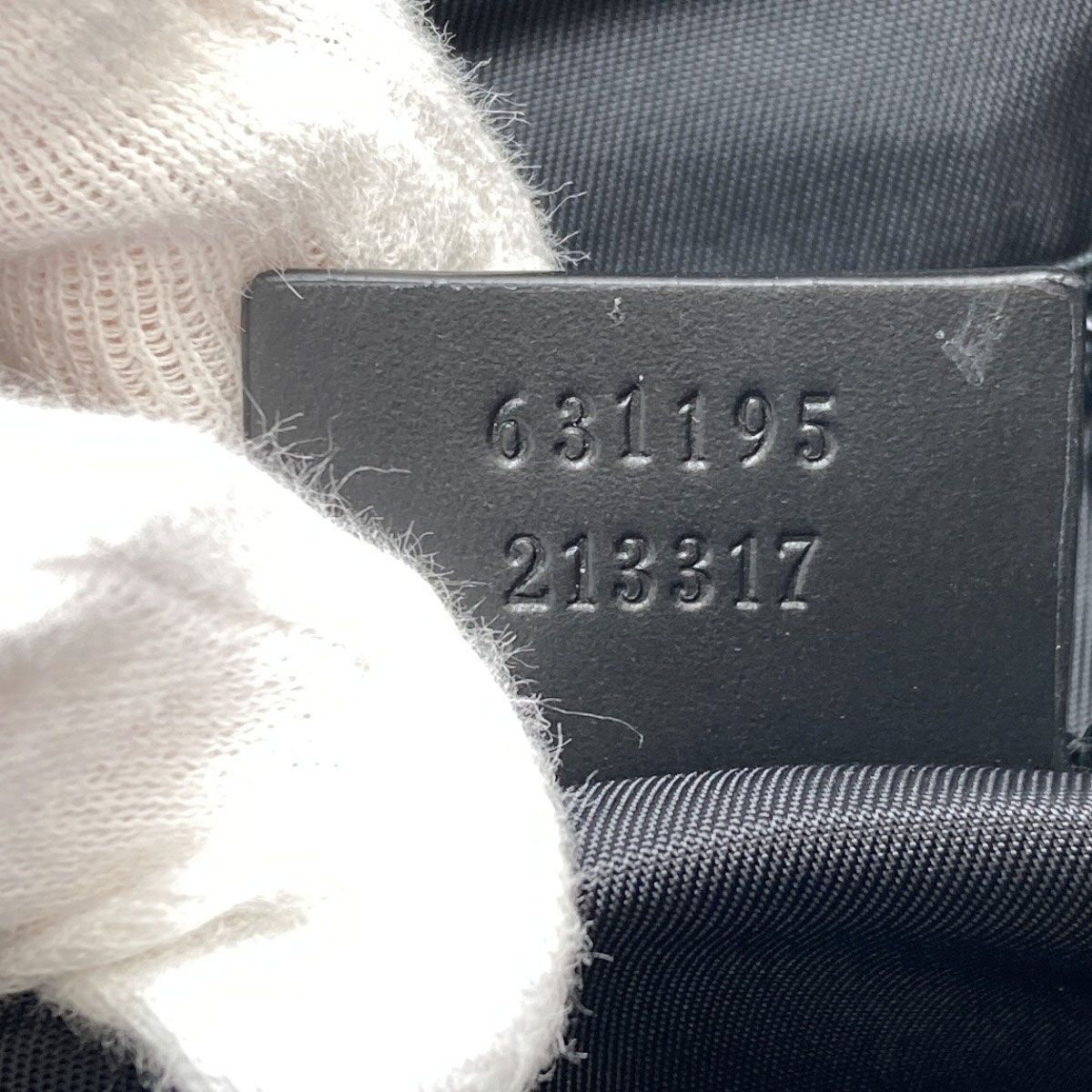 Gucci Sherry Line Shoulder Bag Nylon Canvas — view 7