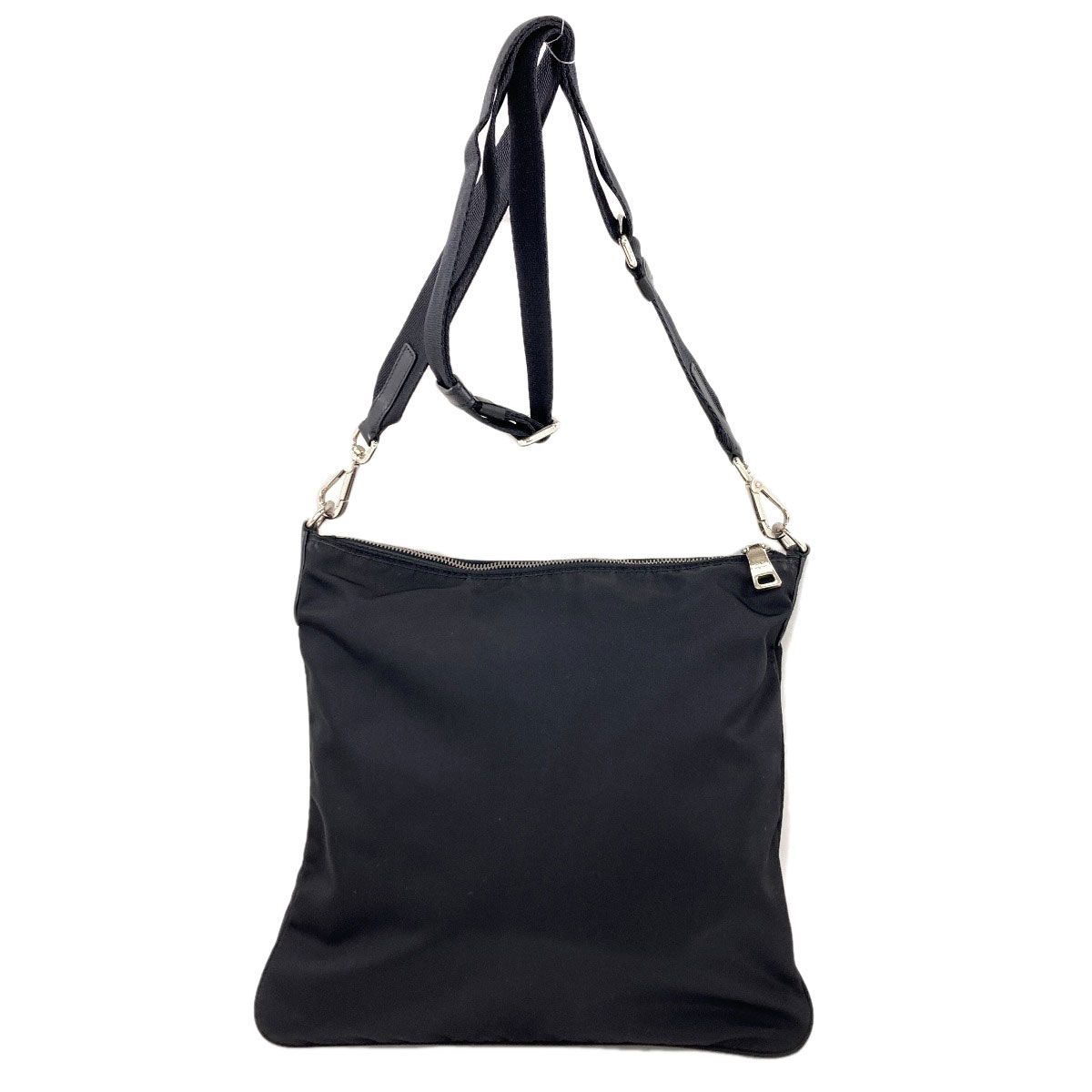 Prada Long Shoulder Logo Bag Nylon — view 2