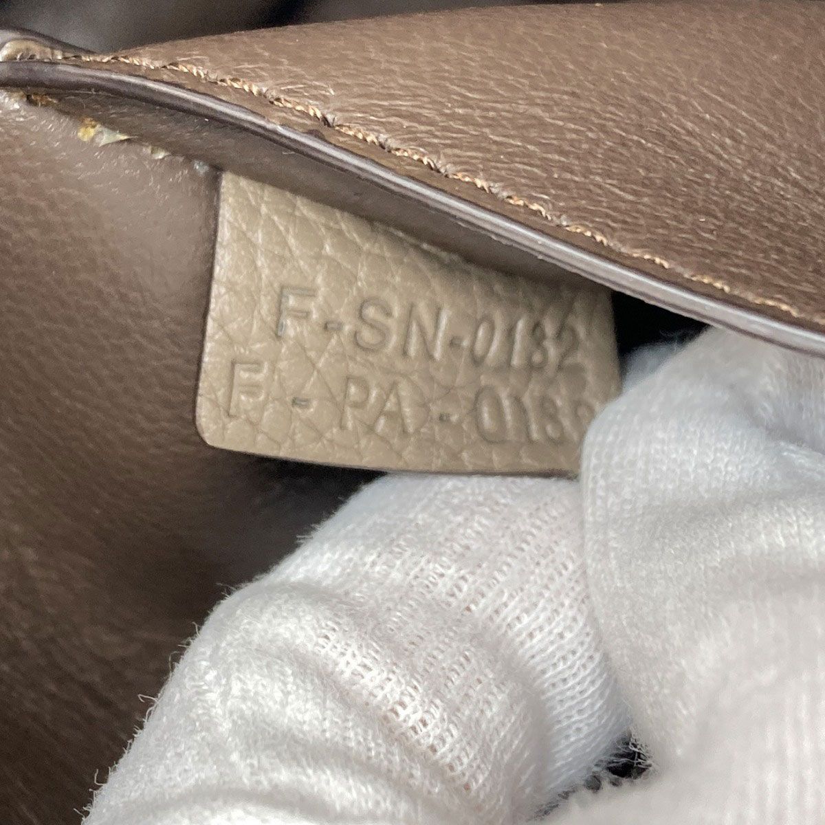 Celine Trapeze 2-Way Handbag Calf Suede — view 7