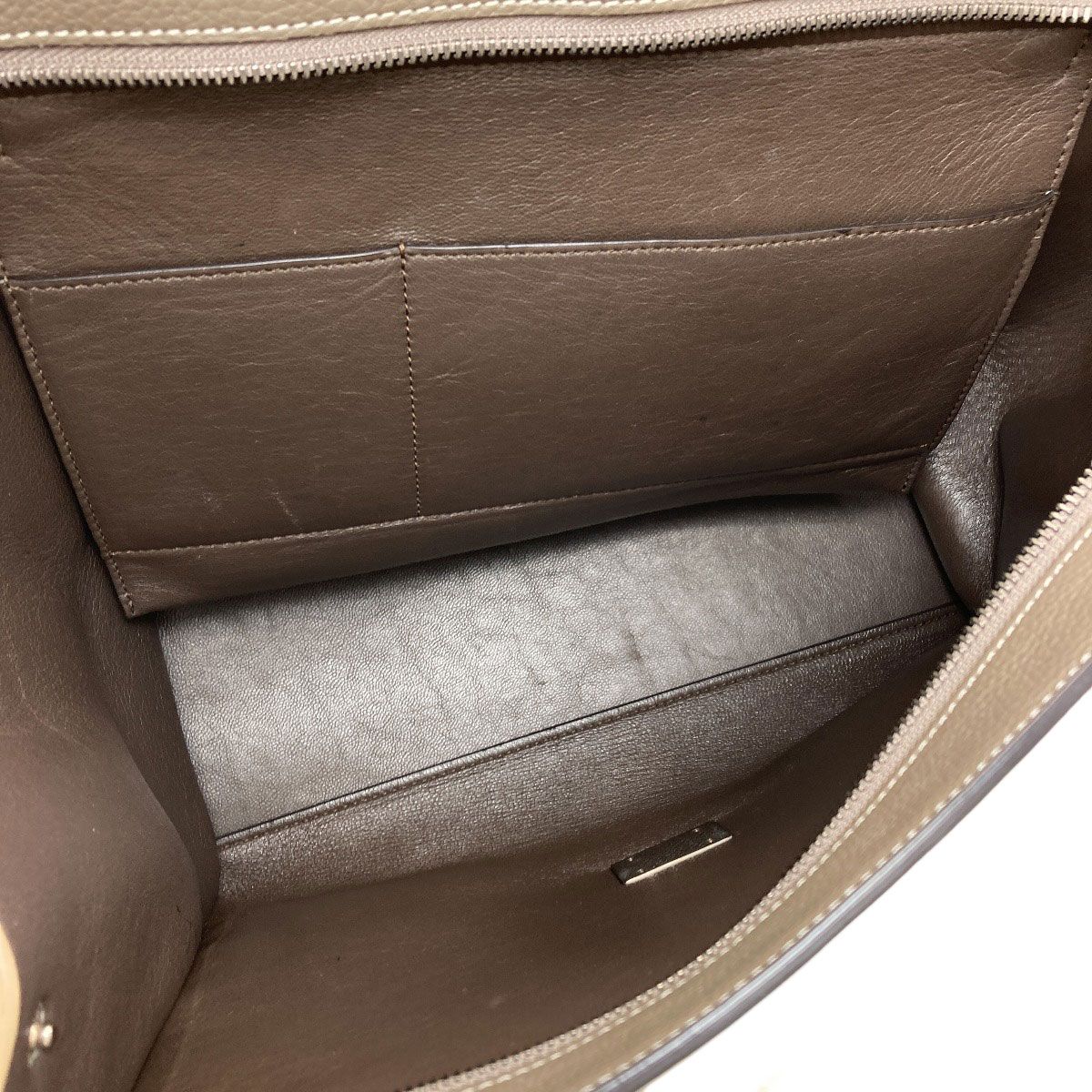 Celine Trapeze 2-Way Handbag Calf Suede — view 5