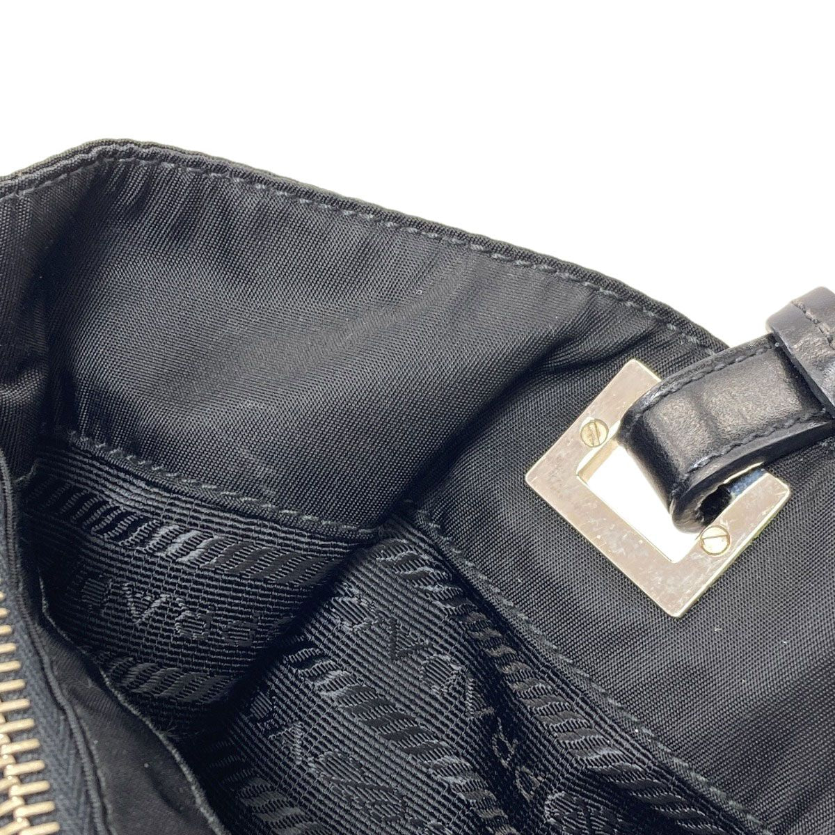 Prada Logo Tote Nylon — view 9