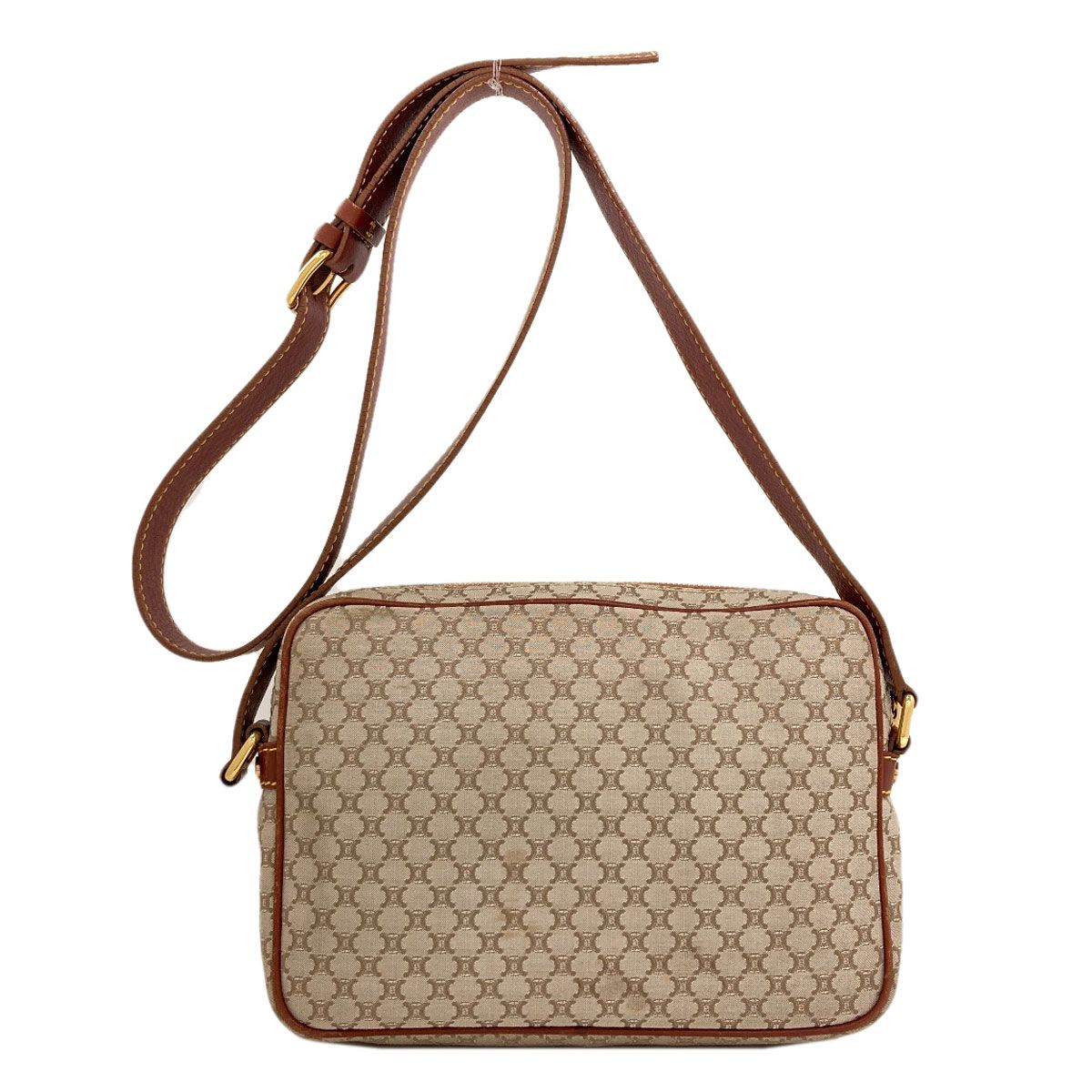 Celine Macadam Pattern Shoulder Bag Canvas — view 2