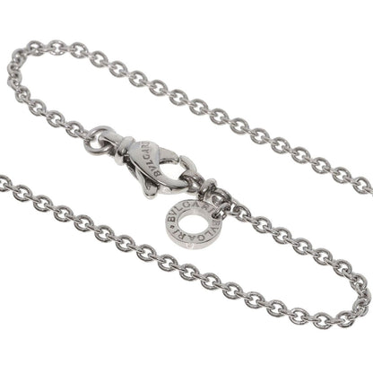 Bvlgari Doppio Cuore Diamond Necklace 18k White Gold — view 3