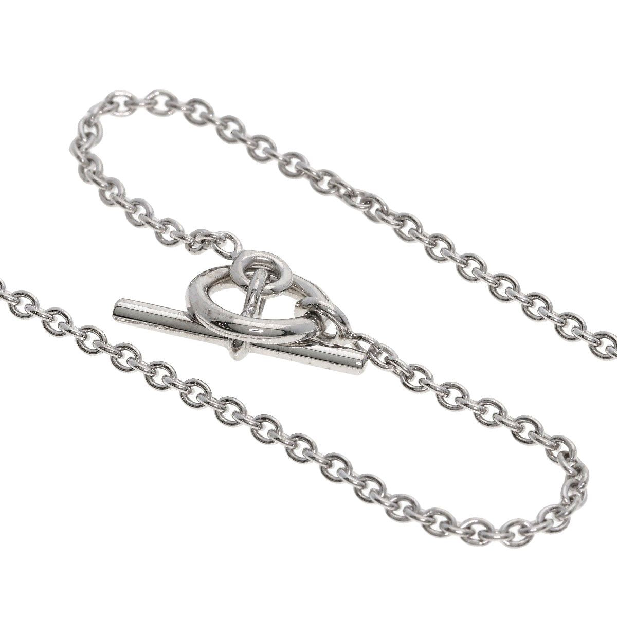 Hermes Series Diamond Necklace 18k White Gold — view 3