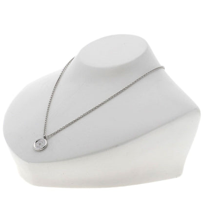 Hermes Series Diamond Necklace 18k White Gold — view 5