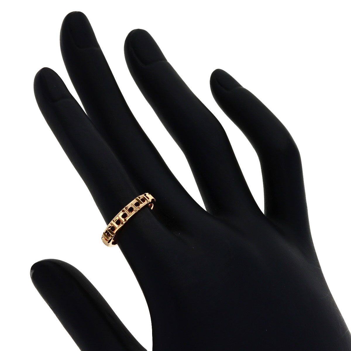 Tiffany & Co T True Narrow Ring 18k Pink Gold — view 5