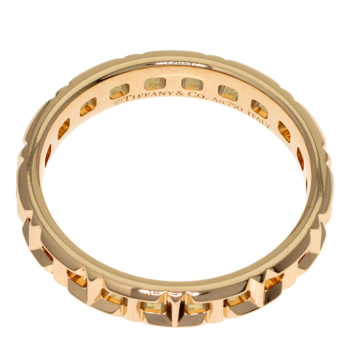 Tiffany & Co T True Narrow Ring 18k Pink Gold — view 4