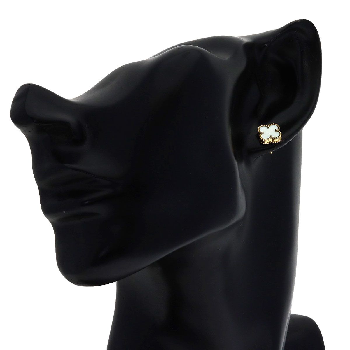 Van Cleef & Arpels Sweet Alhambra Earrings 18k Yellow Gold — view 5