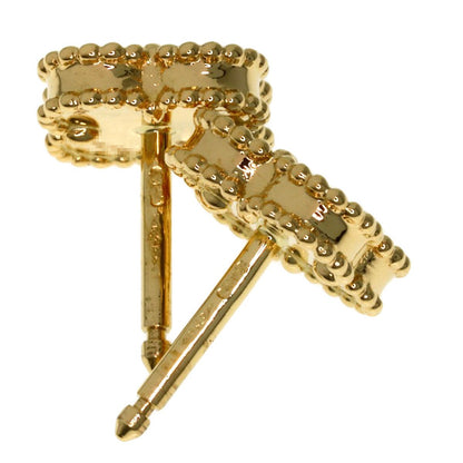 Van Cleef & Arpels Sweet Alhambra Earrings 18k Yellow Gold — view 4