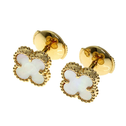 Van Cleef & Arpels Sweet Alhambra Earrings 18k Yellow Gold