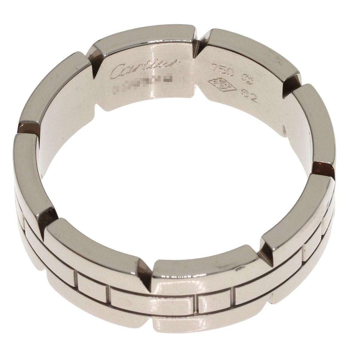 Cartier Tank Francaise 62 Ring 18k White Gold — view 4