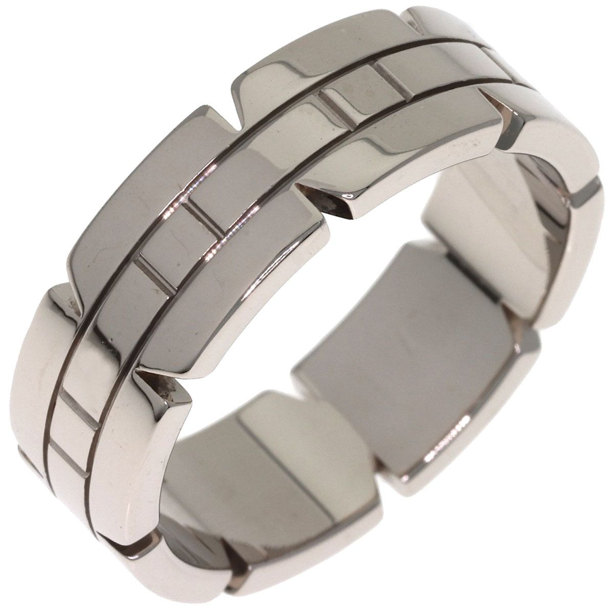 Cartier Tank Francaise 62 Ring 18k White Gold — view 2