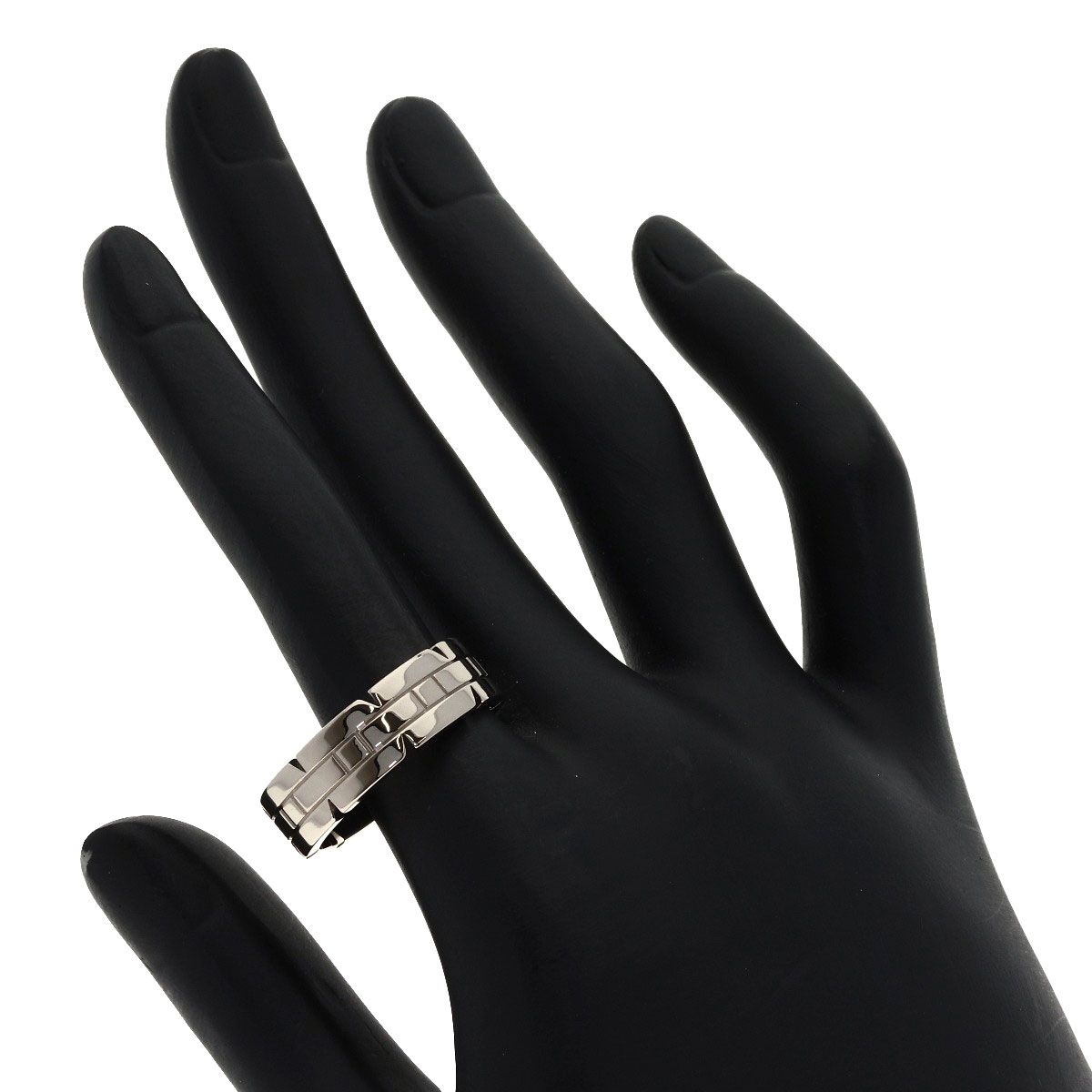 Cartier Tank Francaise 62 Ring 18k White Gold — view 6