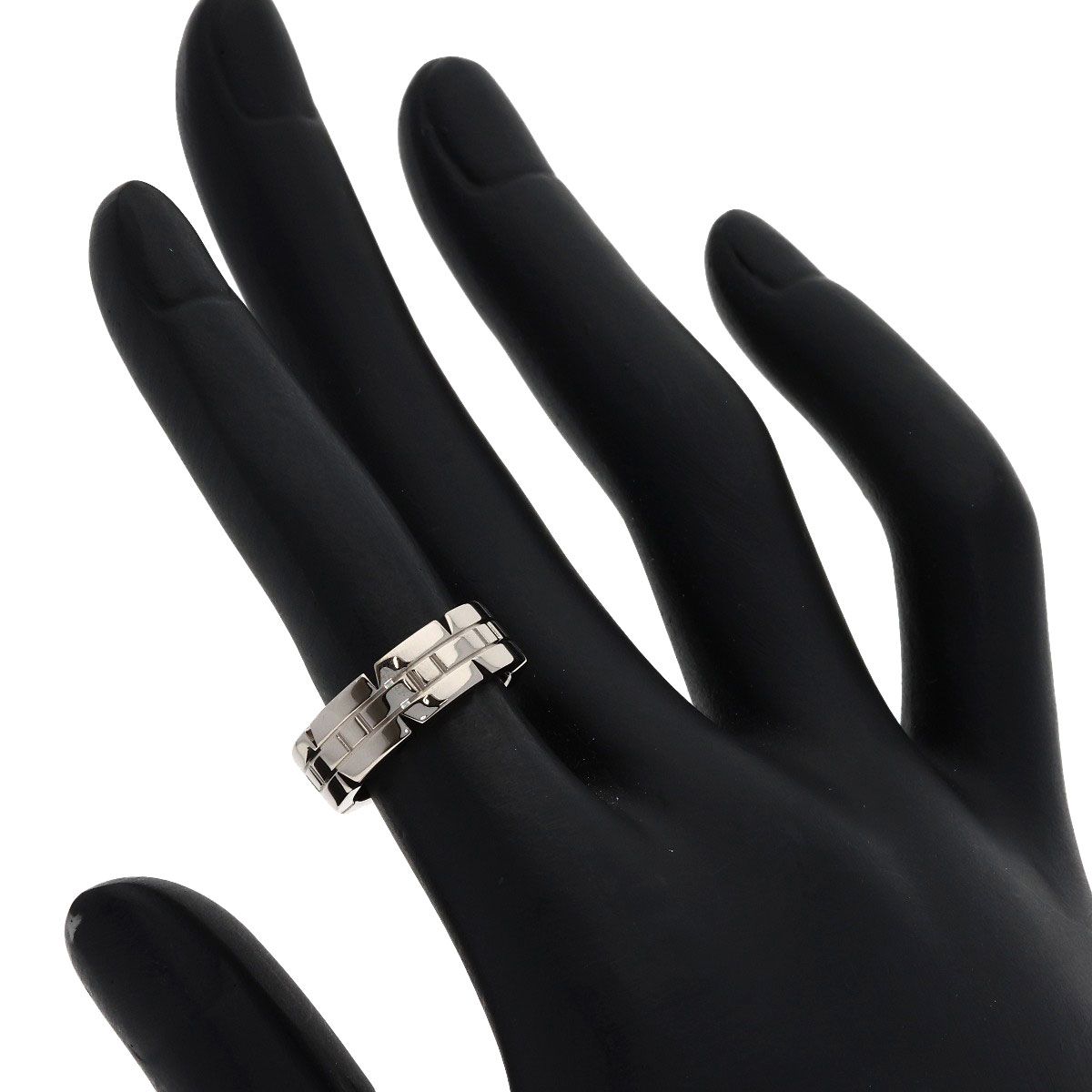 Cartier Tank Francaise 48 Ring 18k White Gold — view 5