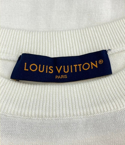 Louis Vuitton Short Sleeve Knit LV Logo Cotton Short T-Shirt Hao Sweater