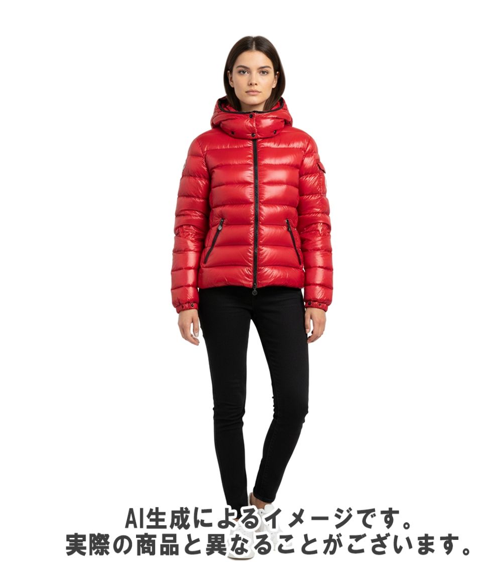 Moncler Down Jacket Bady Red — view 9