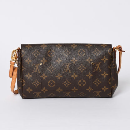 Louis Vuitton Monogram Favorite MM Shoulder Bag Brown Gold — view 2