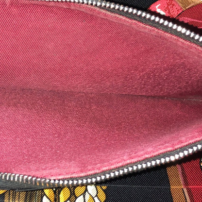 Hermes Wallet Silk in Round Silky Pop Black — view 6