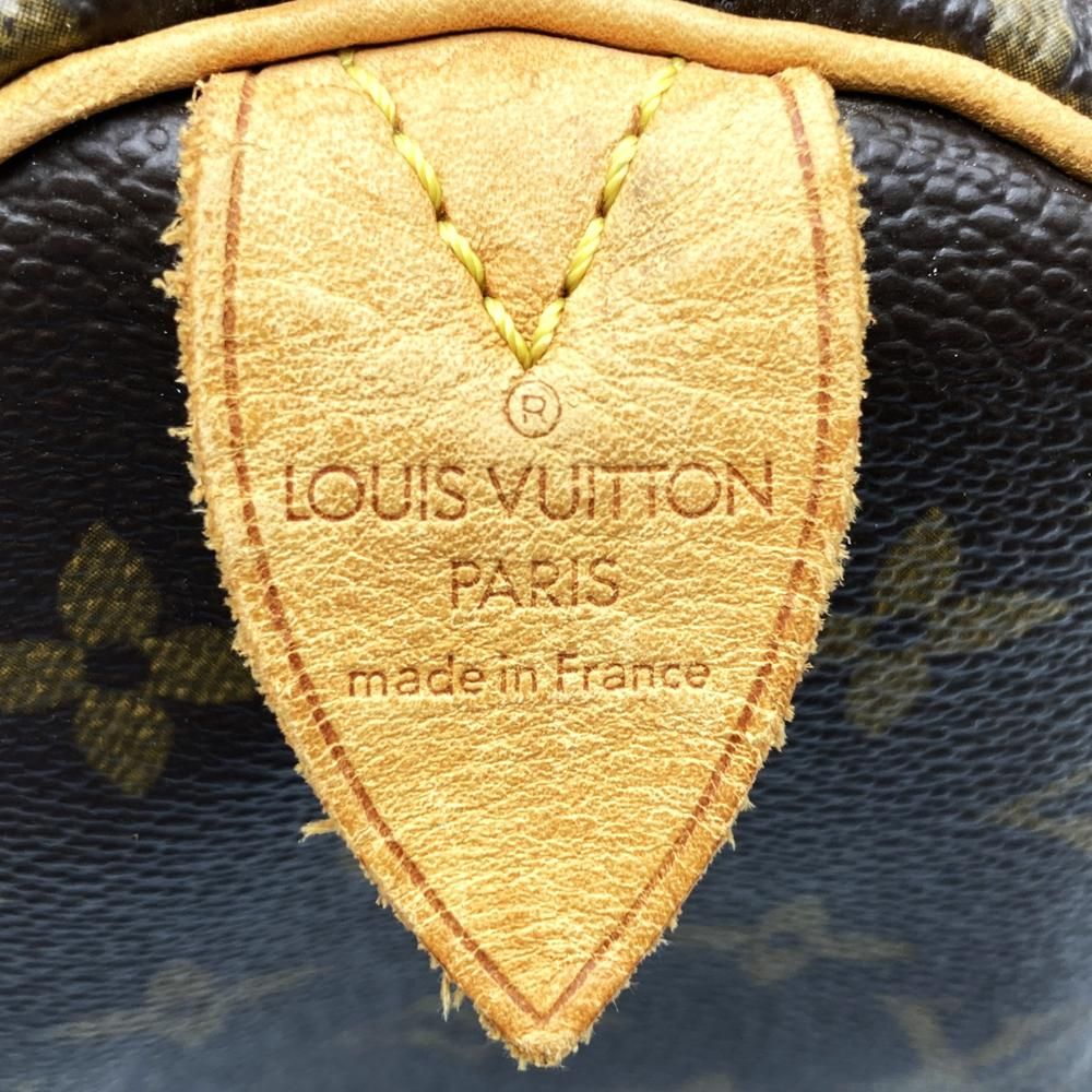 Louis Vuitton Speedy 35 Boston Bag Monogram Vintage — view 9