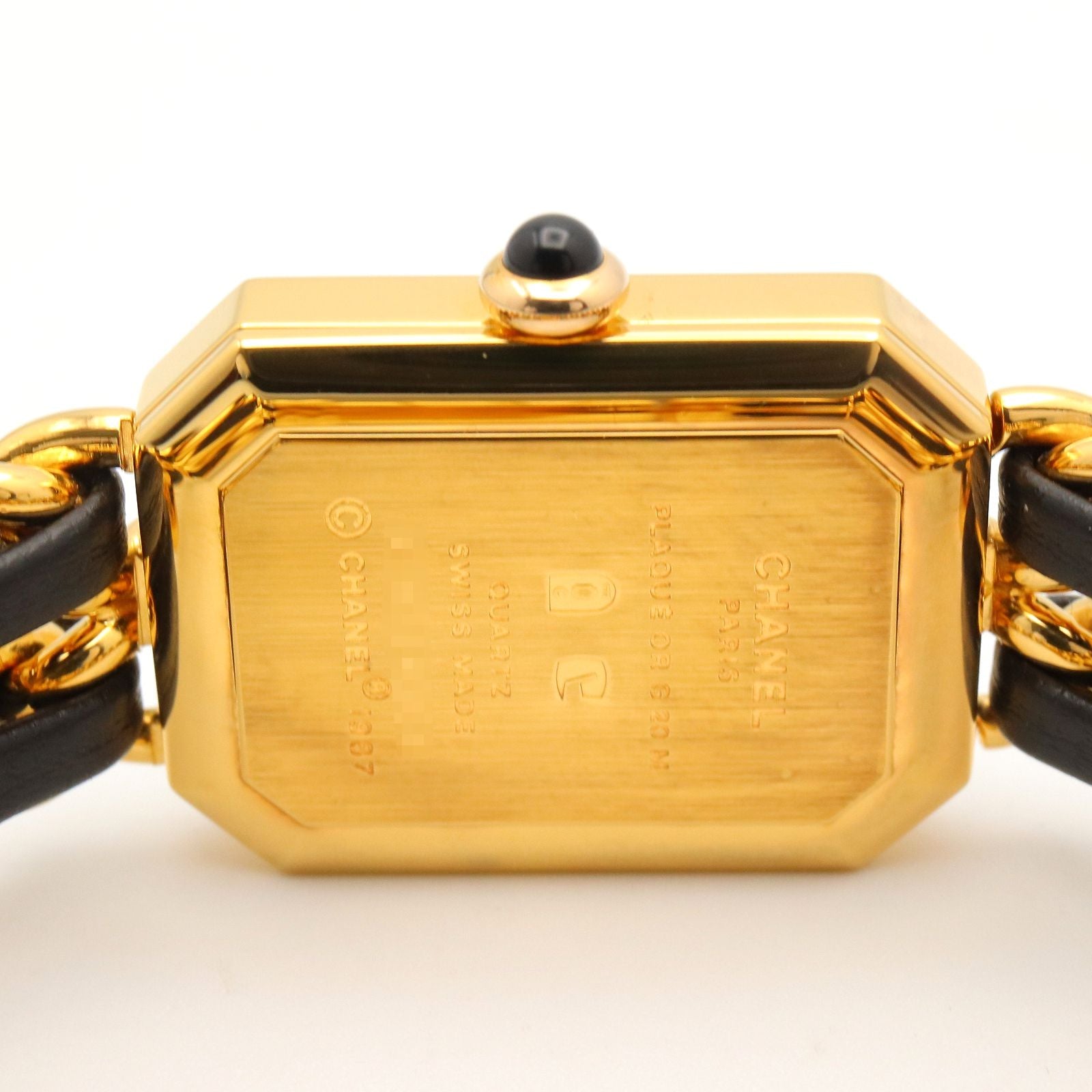 Chanel Watch Premiere S Black Leather — view 6