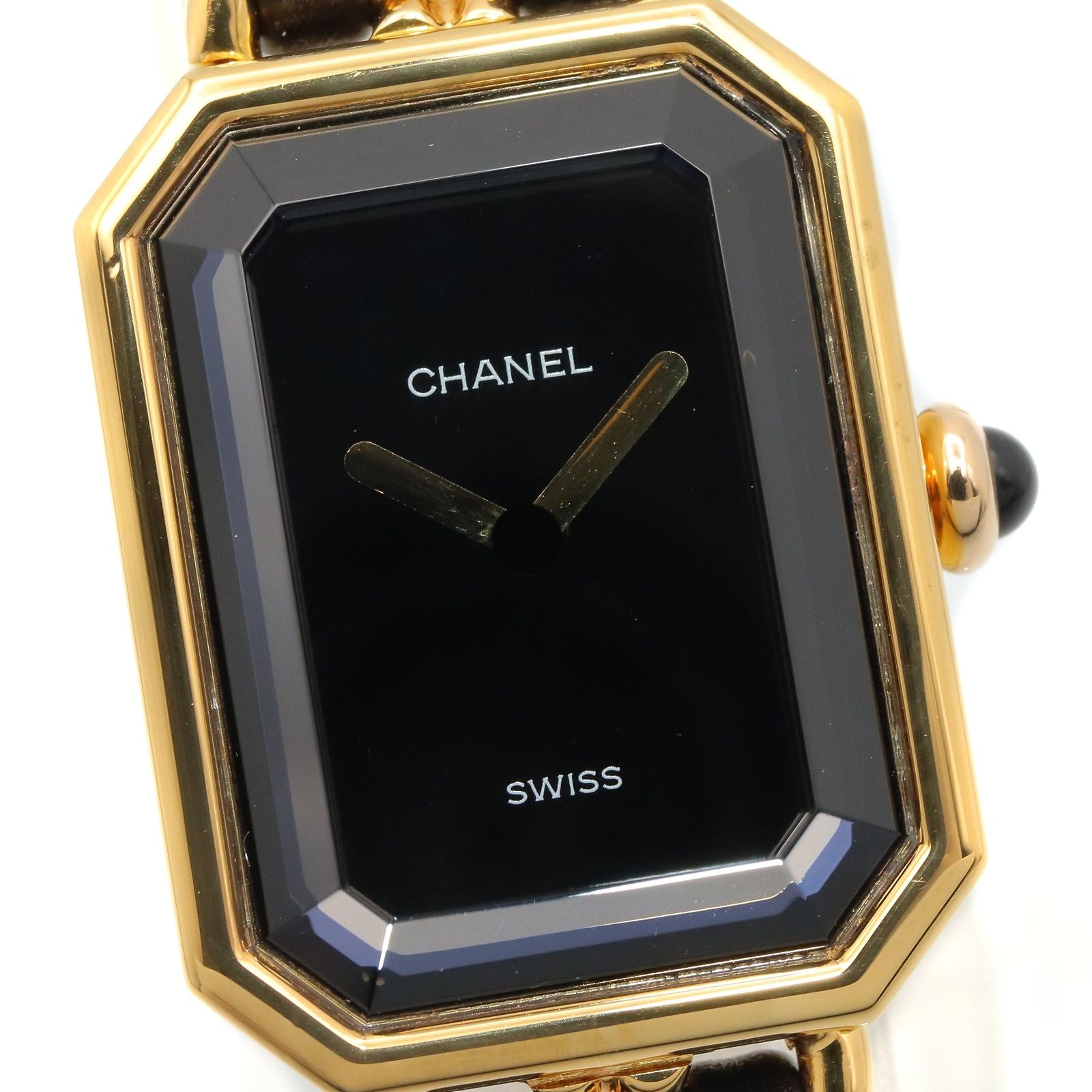 Chanel Watch Premiere S Black Leather — view 3