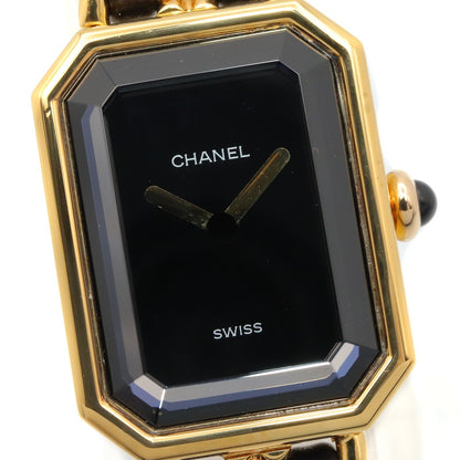 Chanel Watch Premiere S Black Leather — view 3