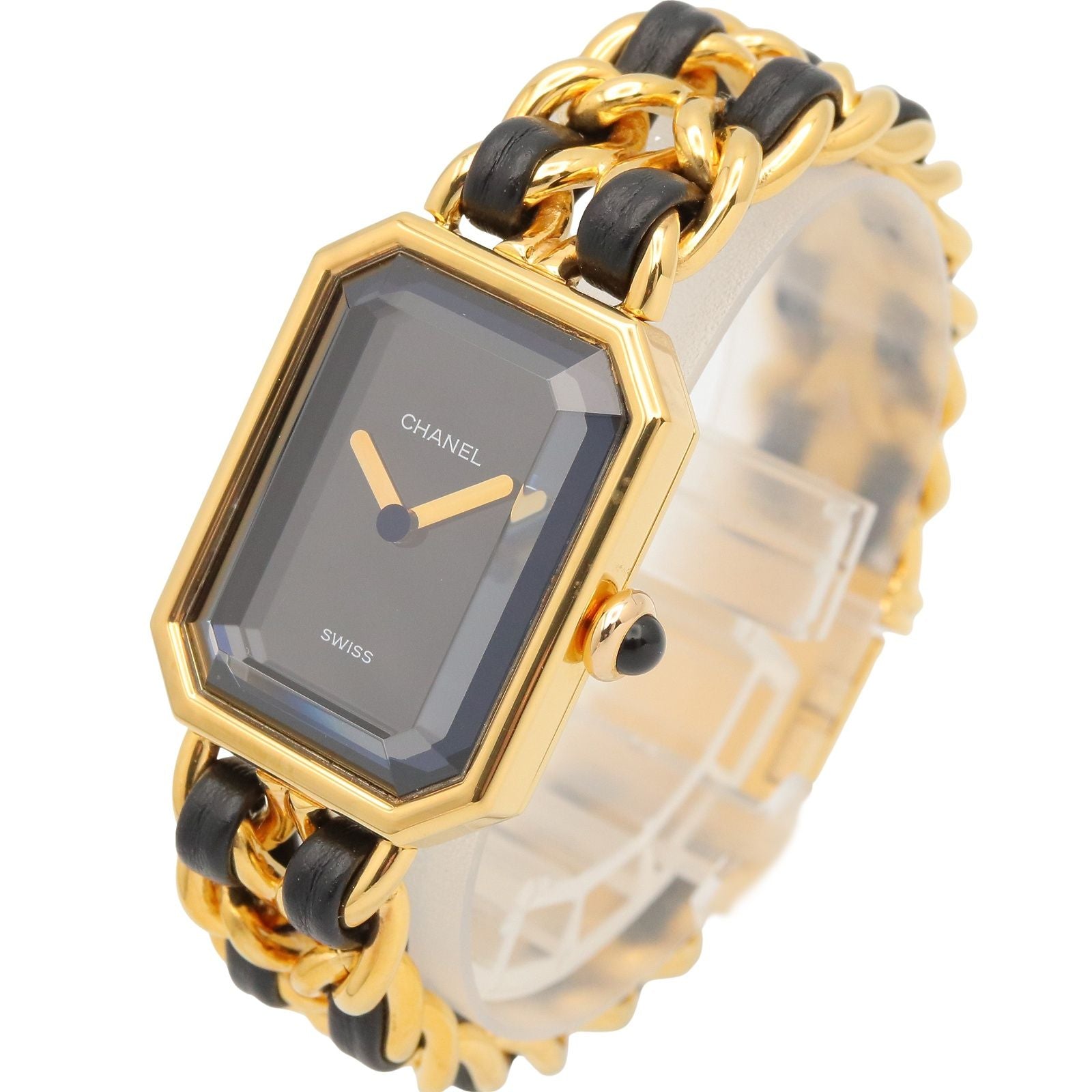 Chanel Watch Premiere S Black Leather — view 2