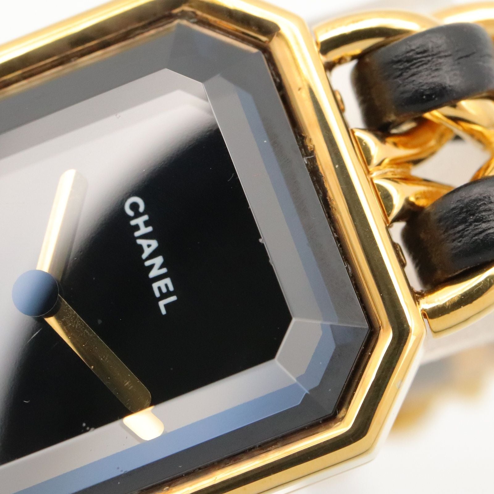 Chanel Watch Premiere S Black Leather — view 9