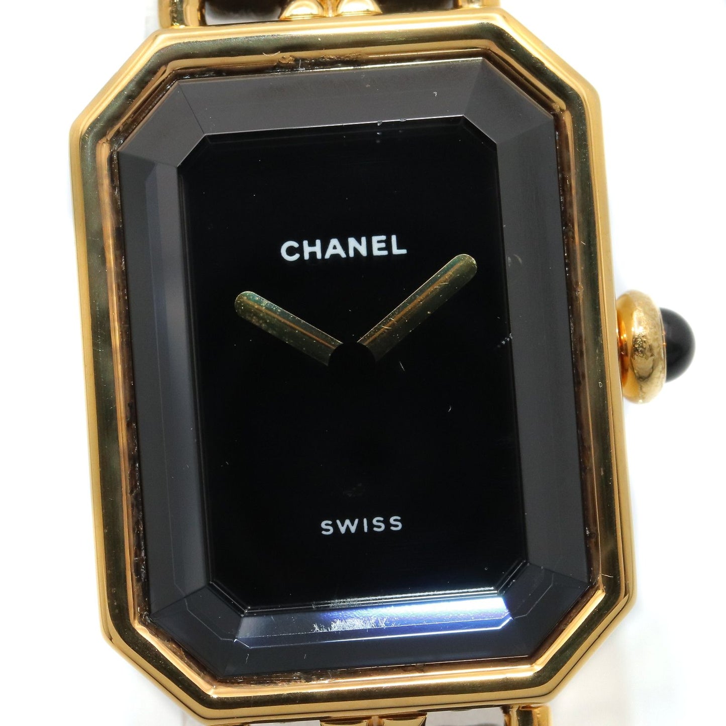 Chanel Watch Premiere S Black Leather — view 3