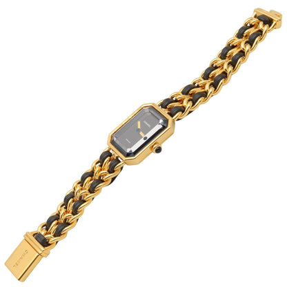 Chanel Watch Premiere S Black Leather — view 4