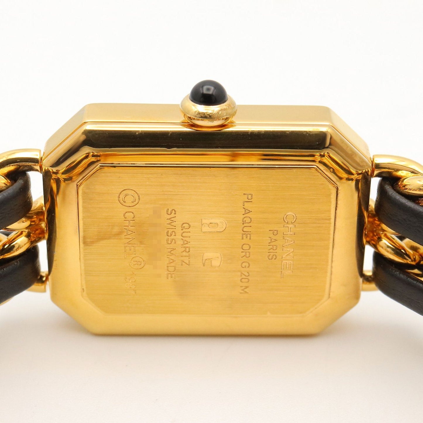 Chanel Watch Premiere S Black Leather — view 6