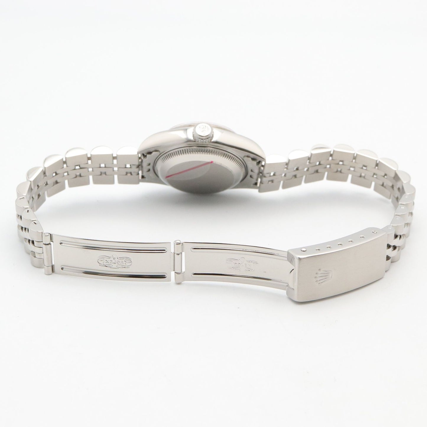 Rolex Datejust P Number BL RO 18k White Gold Stainless Steel — view 3