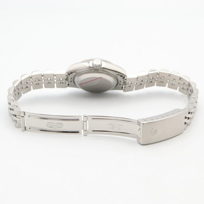 Rolex Datejust P Number BL RO 18k White Gold Stainless Steel — view 3