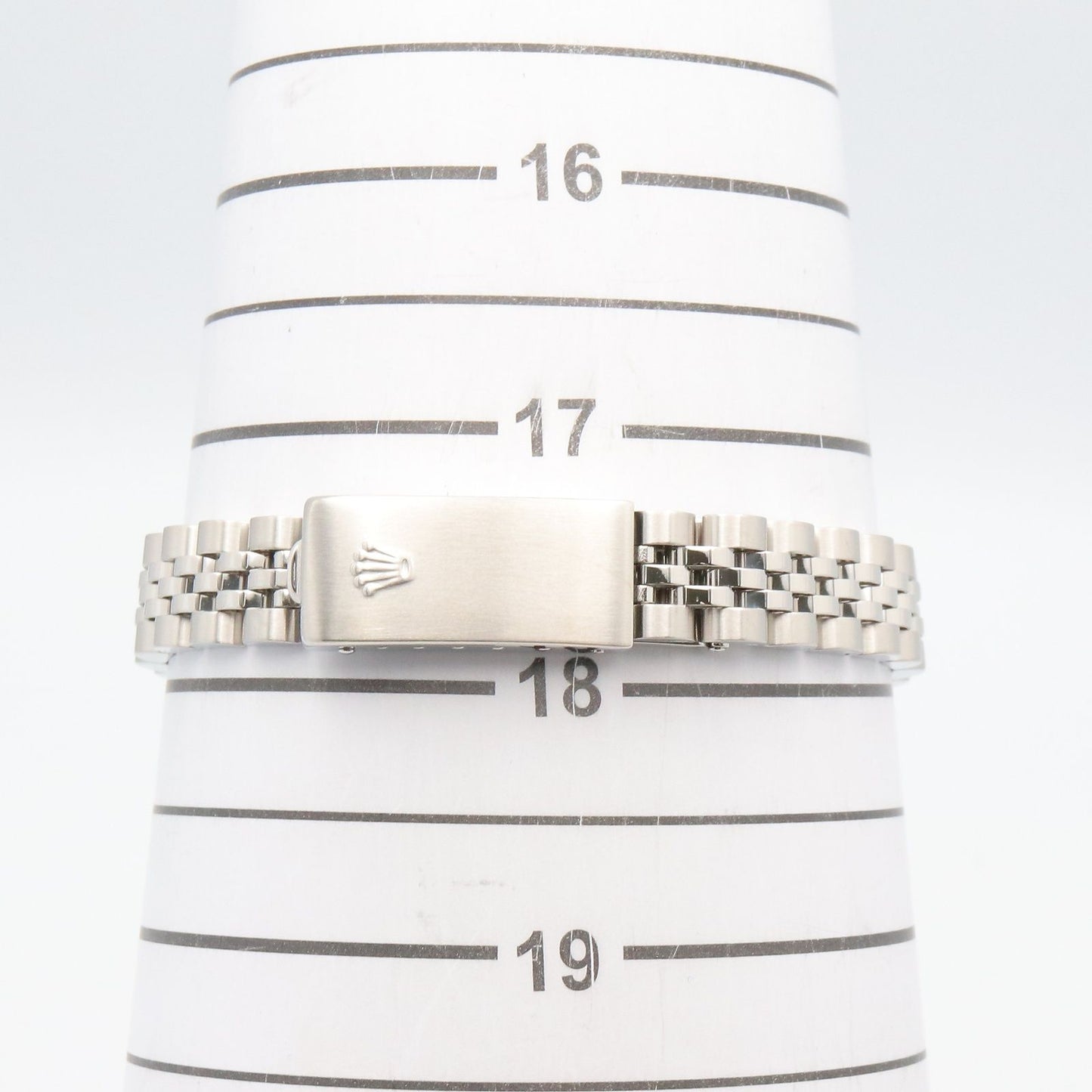 Rolex Datejust P Number BL RO 18k White Gold Stainless Steel — view 6