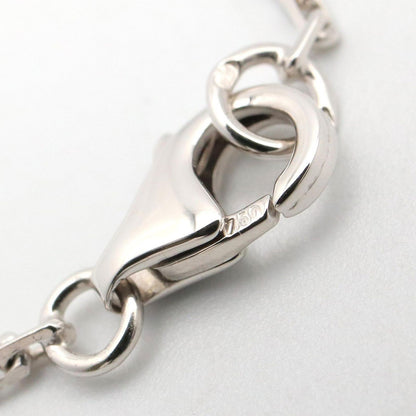 Cartier Necklace Love Circle 43 cm 18k White Gold Diamond — view 5