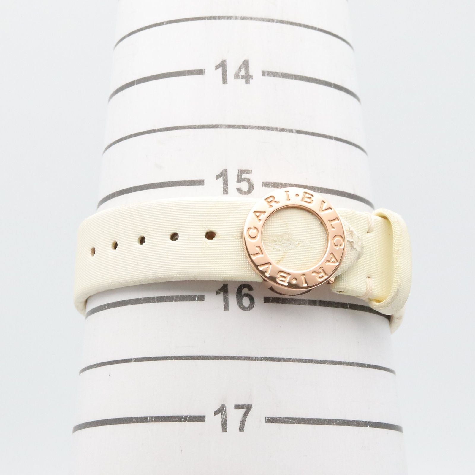 Bvlgari Watch Astra le Cerchi Diamond & Color Stone White Shell 18k Pink Gold — view 8